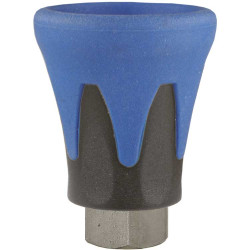 PORTE-BUSE ST-10 1/4F INOX NOIR/BLEU