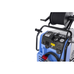 NETTOYEUR KRANZLE E-THERM 500 M 18 + ENROULEUR EAU CHAUDE HAUTE PRESSION ELECTRIQUE 400V