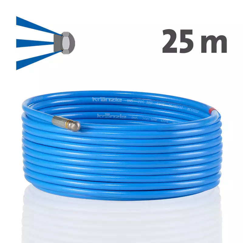 KRANZLE DEBOUCHEUR 25 M AVEC RACCORD RAPIDE D12 KRANZLE DEBOUCHEUR 25 M AVEC RACCORD RAPIDE D12