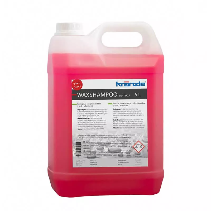 Détergent KRANZLE WAX SHAMPOO DL 5 LTR Détergent KRANZLE WAX SHAMPOO DL 5 LTR