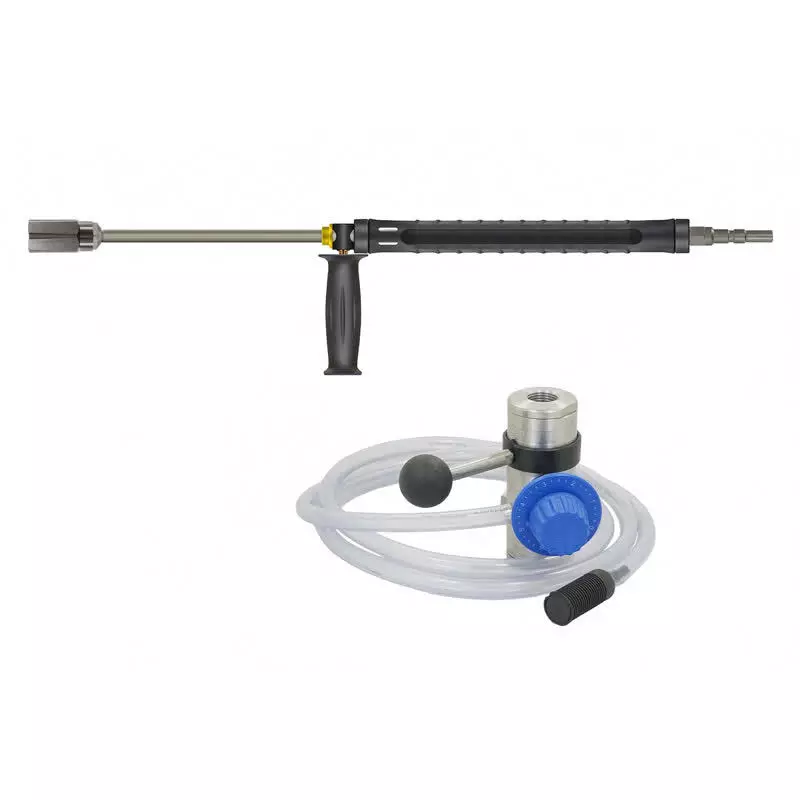 KRANZLE KIT MOUSSE AVEC LANCE A MOUSSE 1200MM (D12) ET INJECTEUR DE MOUSSE REGLABLE AVEC BYPASS