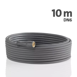 KRANZLE TUYAU HP 10 M DN 6 210 BARS GRIS/BLEU ANTI-TRACE VERSION ALIMENTAIRE