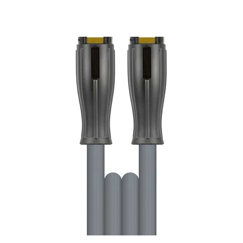 FLEXIBLE 2SN-08 GRIS LISSE 10M M22F-K NOIR:M22F-K NOIR