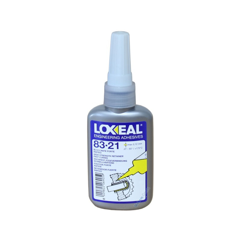 COLLE FREIN-FILETS LOXEAL 83-21 VERT: FLACON 50 ML COLLE FREIN-FILETS LOXEAL 83-21 VERT: FLACON 50 ML