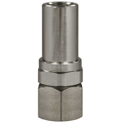 RACCORD ROTATIF 3/8F:1/4F INOX/LAITON