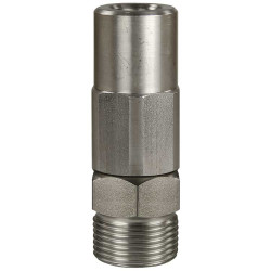 RACCORD ROTATIF M22M:1/4F ST-311 INOX