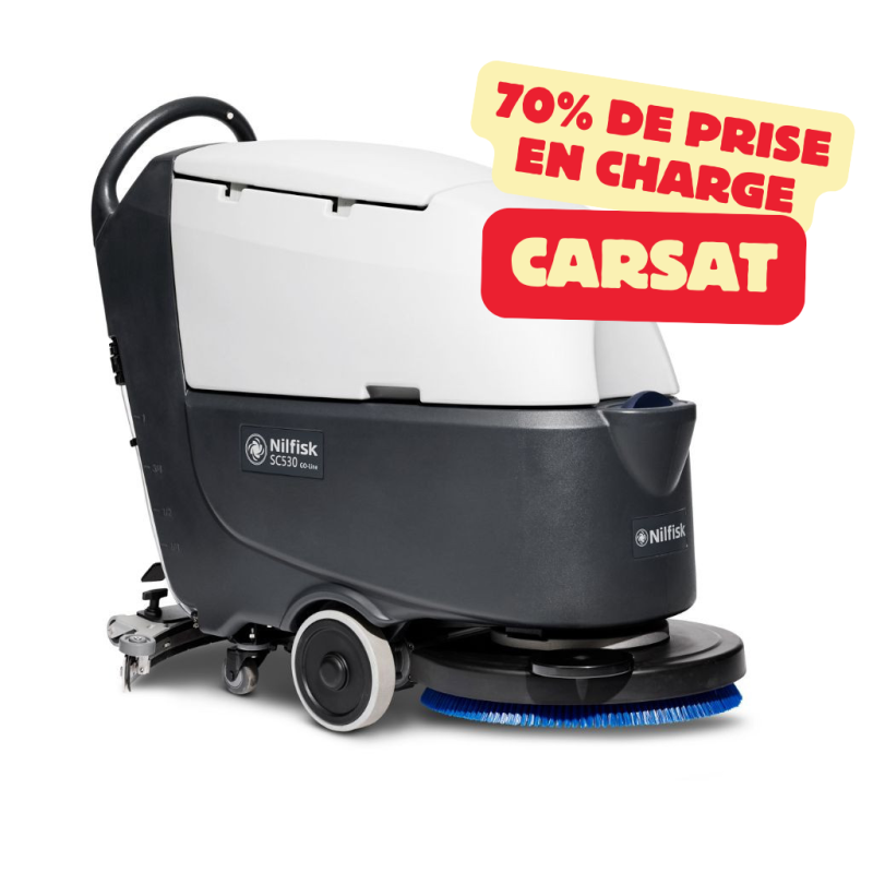 Autolaveuse NILFISK SC530 53 BD GO FULL PKG grand modèle accompagnée Autolaveuse NILFISK SC530 53 BD GO FULL PKG grand modèle accompagnée